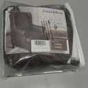 ANARACHON Leather Look Wingback Chair Cover 1 Piece Stretch Wing Chair Slipcovers Sofa Wingback Armchair Covers Furniture Protector with Elastic Bottom for Living Room Soft Spandex Fabric, Brown