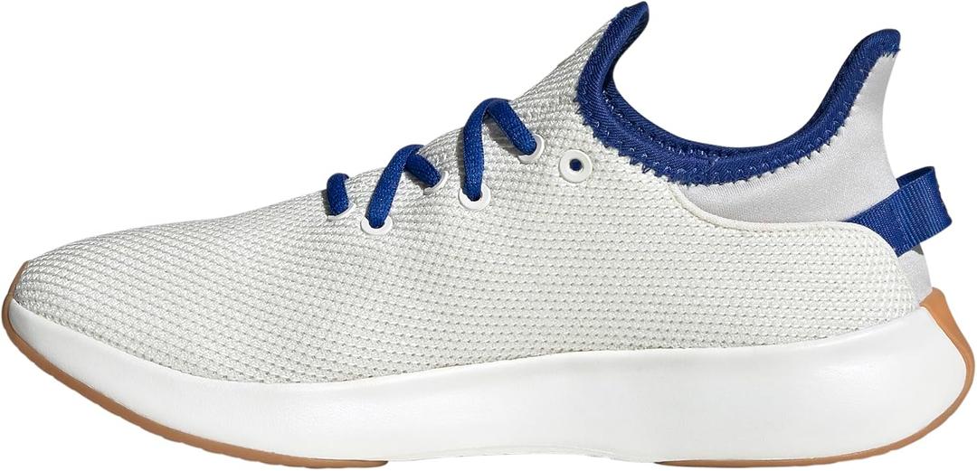 adidas Women's Cloudfoam Pure Sneaker (White, 7)