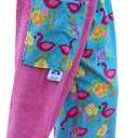 Towel Pants for Swimmers Cotton Terry Towel Pants Beach Coverup Resort Wear Swim wear Size Kids Medium Pink (Kids M/L)