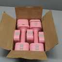 Adjustable Dumbbell Set for Women Men 16LB 20LB Hand Weights Dumbbells Sets Woman Exercise Fitness dumbbell Adjust dumbbells set of 2 for Home Gym Workout Strength Training Equipment (Pink)