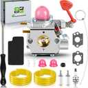 BVM200C Carburetor for Poulan pro BVM200C BVM200VS P200C GBV325 P325 for Craftsman 25cc 358794650 Blower with Kit #545081855 WT-875 WT-875A