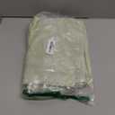 White Classic Luxury Cotton Washcloths 15×24 Inch - Hotel, Spa, Bathroom Face Towel | 4 Pack, Light Green