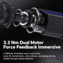 PXN V99 Force Feedback Racing Wheel, with Pedals and Shifter