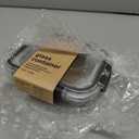 Zyliss Glass Food Storage Container 12.5oz, Shatter Resistant Borosilicate Glass, Airtight Leakproof Tritan Lid, BPA Free, Microwave, Freezer & Dishwasher Safe (0.37 L)