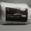 JOLLYVOGUE King Size Comforter Set, White Seersucker 3 Pieces Comforters King Size, Lightweight & Fluffy Bedding Sets King for All Season with 1 Ruffle Comforter and 2 Ruffle Pillowshams