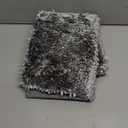 Yimobra Chenille Bathroom Rugs Non Slip, Extra Thick Soft Absorbent Bath Rug, Machine Washable Quick Dry Bath Mat for Bathroom Floor, Tub and Shower, Home Decor Accessories, 24x17, Silver