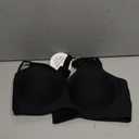 COCOMARTS Jelly Bras for Women No Underwire Push Up Seamless Supportive Plunge Bra Full Coverage Comfortable Bralettes (Medium, Black)