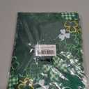 Chlophy St Patricks Day Table Runner 72 inch Embroidered Clover Shamrock St Patricks Day Table Runner Green Cutwork St Patricks Table Runner Spring Kitchen Dining Table Decoration