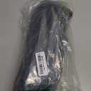 Body Bag, Leak Proof Cadaver Morgue Bodies Bag with 4 Handles, Center Zipper, Emergency Bodies Storage Bag for Funeral Hospitals Transportation, Black (210 * 75CM)