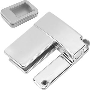 TOPINCN Pant Waist Tightener, Invisible Belt Multi Function Belt Clip Waistband Pants Waist Shrink Clip Unisex Waist Stretch Buckle (Silver)