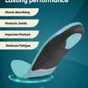 Peak Premium Comfort Shoe Insole - Anti-Fatigue Orthotic Inserts for Men/Women - Plantar Fasciitis Relief & Arch Support - Comfortable for All-Day Use (Large - Men's 9.5-12 / Women's 11-13.5)