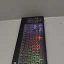 Gaming Wireless TKL Keyboard Mouse Combo Rechargeable LED Backlit Tenkeyless Compact 87 Keys 6 Button for Computer Laptop PS4 PS5 Switch Compatible with Windows XP/7/8/10 iMac MacBook Xbox one X