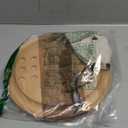 Premium 10-Inch Wooden Solitaire Board  36 Colorful Marbles on Mixed Wood  Strategy Game for Adults & Family  Classic Solo Board Game