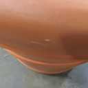 Tusco Products Rolled Rim Garden Planter, 36-Inch, Terra Cotta