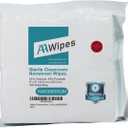 AAWipes Cleanroom Nonwoven Wipes Sterile 6" x 6" (Bag of 300 Pcs) for Lab 