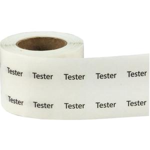 1/2" Inch Number 1 Stickers, Semi-Gloss White Round Labels with Black Text, 1000 Labels on a Roll, Perfect for Home Organization and Office Management, Permanent Adhesive