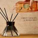 M&SENSE 10.14 oz Large Reed Diffuser Set | Magical Oriental Scent Oil Diffuser with Sticks |Hotel Collection Non-Toxic Essential Oil |for Bedroom Bathroom Living Room