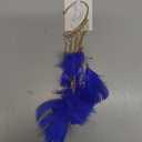 Women Feather Ear Hooks Long Tassels Decorative Dangles