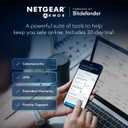 NETGEAR Nighthawk Dual-Band WiFi 7 Router (RS180) - Router Only, BE5500 Wireless Speed (up to 5.5 Gbps) - Covers up to 2,500 sq. ft., 80 Devices - 2.5 Gig Internet Port Free Expert Help