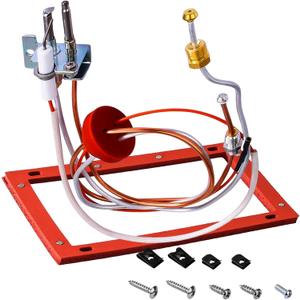 MENSI Replacement Pilot For SP20075 SP20305A,SP20127, SP20305B, AP13243 Pilot and Igniter Assembly Kit for Natural Gas Water Heater, Compatible for Rheem, PROTECH, GE, Richmond Part