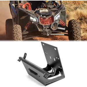 WeiSen Winch Mounting Bracket Plate Compatible with Can Am Maverick X3/ X3 Max 2017-2025