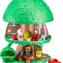 Timber Tots: The Magic Tree House - 16pc Nature Playset, 2 Animal Figurines, Toy Car & Furniture Accessories, Pop-Up Room Reveal, Kids-Toddlers 18Mo+