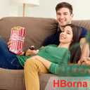 500 Pieces Paper Popcorn Bags, 1 oz Bags Individual Servings for Machine Maker Cart Supplies, Small Mini Pop Corn Bag Bulk Carnival Party