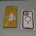 Miracase Magnetic for iPhone 16 Pro Max Case 6.9'' [Compatible with MagSafe] Full-Body Phone case with Built-in Glass Screen Protector& Camera Protector,Drop Proof 16 Pro Max Cover,Desert Brown