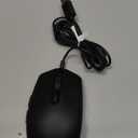 Logitech G203 Wired Gaming Mouse, 8,000 DPI, Rainbow Optical Effect LIGHTSYNC RGB, 6 Programmable Buttons, On-Board Memory, Screen Mapping, PC/Mac Computer and Laptop Compatible - Black