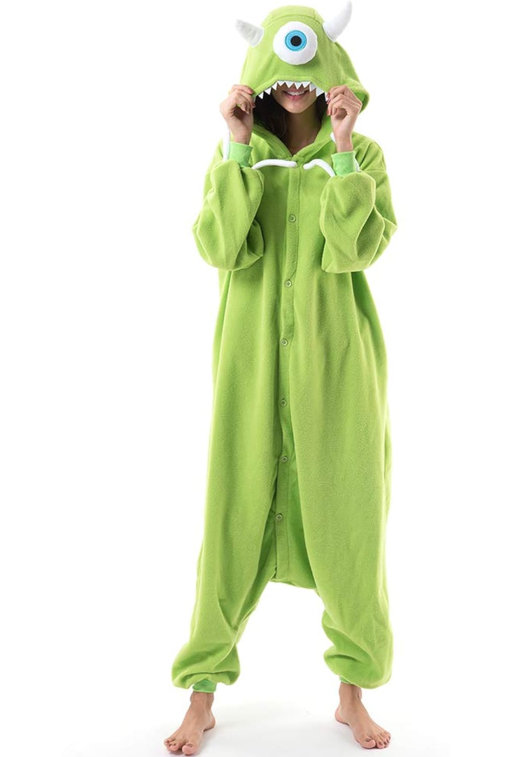 Beauty Shine Unisex Adult Onesie One Piece Pajamas Cosplay Cartoon Costume Halloween Christmas Sleepwear Jumpsuit Homewear XL