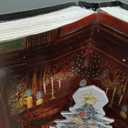 Regency International LED Battery/Timer Nutcracker Suite Storybook 14.5-inch, Red/Green, Tabletop Décor