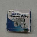 Self-Closing Shower Valve with Pull Chain, Chrome, Indoor or Outdoor Use