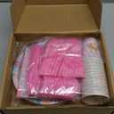 Meanplan 168 Pcs Princess Party Decorations Princess Plates and Napkins Castle Disposable Tableware Set for Girls Baby Shower Princessed Castle Birthday Party Supplies Serves 24 Guest