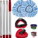 Mop Replacement for O-Cedar RinseClean 2-Tank, Mop Handle for Ocedar Mop