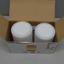 OORUN Touch Bedside Table Lamp,13 RGB Colors & 5 Brightness, USB Rechargeable Desk Lamp, Remote Control Dimmable Night Light with RGB Color Changing, Portable Lamp for Baby (2 Pack White)