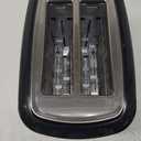 Toastmaster 2-Slice Cool Touch Toaster, Black with Stainless Accent