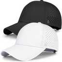 AOPREL Baseball Cap Breathable Mesh Golf Hat Quick Dry Adjustable Baseball Hats for Men and Women Sport Running Workout