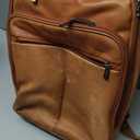Kenneth Cole Reaction "The Manhattan" Leather Laptop Backpack