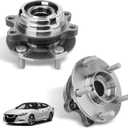 513296 2PCS Front Wheel Hub and Bearing Assembly Compatible with Nissan Altima 2007-2018 Maxima 2009-2023 Murano 2015-2018 Pathfinder 2013-2020, Infiniti JX35 2013 QX60 2014-2020 QX50 2019-2021, 5 Lug