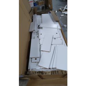 White Storage Cabinet , No Size