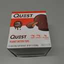 Quest Nutrition Peanut Butter Cups, 11g Protein, 1g Sugar, Low Carb, Gluten Free, Keto Friendly, 12 Count (EXP 02/28/26)