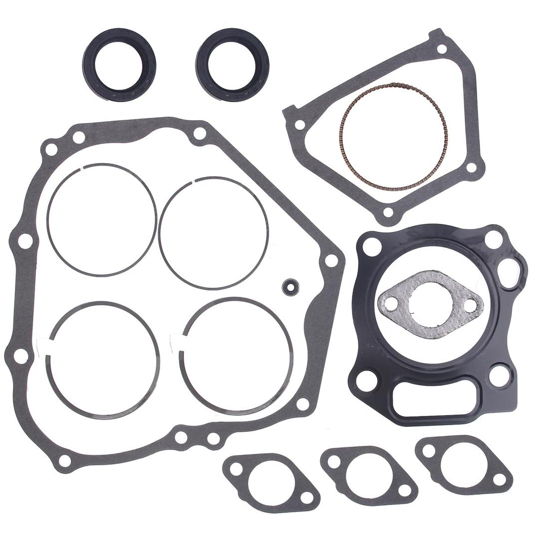 New Engine Gaskets Seals Rings Rebuild Kit for Yamaha Golf CART Yamaha Gas Golf Cart 357cc Engine G21 G22 G23 G27 G28 YDRA 2001-2013
