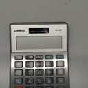 Casio MS-80B Calculator  Desktop Calculator with Tax & Currency Tools | General Purpose | Large Display | Ideal for Home, Office & Everyday Math (Brush Nickel)