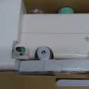 16 Strings of Weaving Dreams Sewing Machine for Beginners,Double Needle Sewing Machine for Adults,Suitable for Daily Sewing at Home(White-1)
