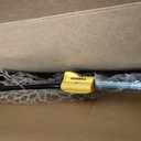 Frabill Conservation Telescoping Handle Net | Teardrop Hoop Size: 21" X 24" | Telescoping Handle: 35-60"| Net Depth: 13",Black/Yellow