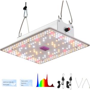 SEOUL Extra Unique 45MIL Chip,Led Grow Light, Full Spectrum Plant Dimmable Grow Light,High absorption Deeper Penetration Lamps for Seed Starting Vegetables Bloom In 2x2/2x3 Grow Tent High Efficiency