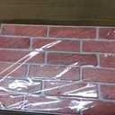 COMSTICKC 3D Faux Brick Wall Panels Peel and Stick, 12 Pcs 22.8" x 11.8", 30x40 CM