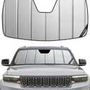 Pigenius Windshield Shade for Jeep Grand Cherokee 2022-2026, Grand Cherokee L 2021-2026 Front Window Sunshade - Safeguard