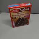 Betty Crocker Delights Super Moist Triple Chocolate Fudge Cake Mix, 13.25 oz