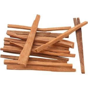 Sandalwood Stick Palo Santo 20 Holy Sticks,Wild Harvested High Resin Smudging Sticks,Perfect Smudge Stick for Mediation Yoga or Prayer (4 Inches)
